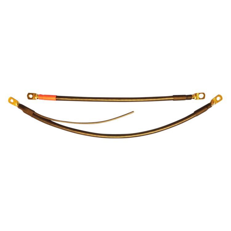 Terry Components Heavy Duty Battery Cables For Harley Touring 2007
