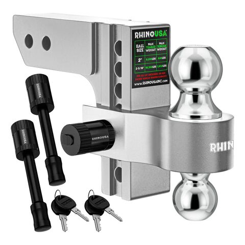 Rhino USA 2.5" Receiver Heavy Duty Drop Hitch