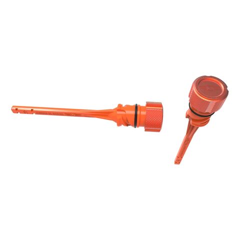 Figurati Designs Performance Aluminum Knurled Magnetic Oil Dipstick For Harley Softail 2018-2026