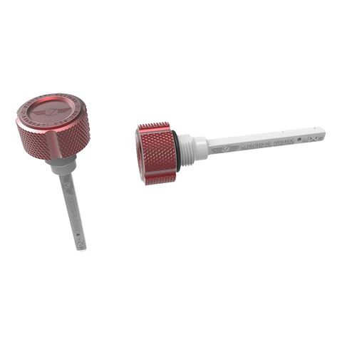Figurati Designs Performance Knurled Magnetic Transmission Oil Dipstick For Harley Touring 2017-2026