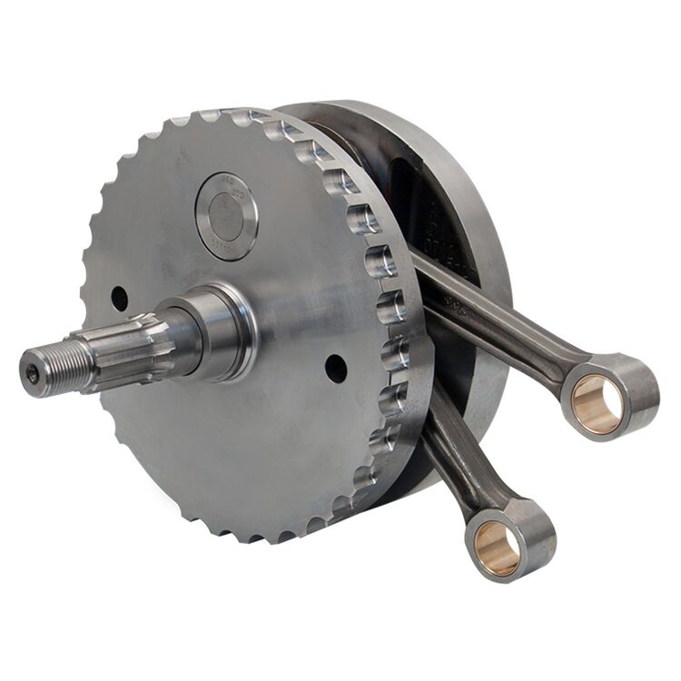 S&S Cycle 4-3/8" Stroke Flywheel For Harley Twin Cam "A" 1999-2006 Full width wristpin / with sprocke... [Open Box]
