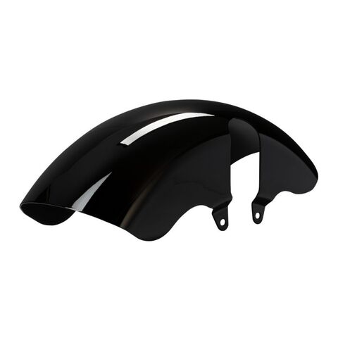 HogWorkz OE Color Matched 18" Chopped Fat Tire Front Fender For Harley Touring 1996-2025