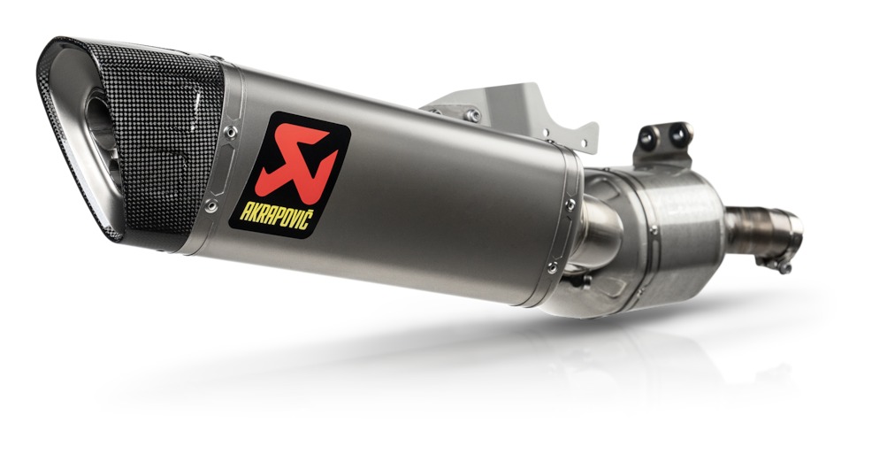 Akrapovic Slip-On Exhaust BMW F900R / F900XR 2020-2026 | JPCycles.com