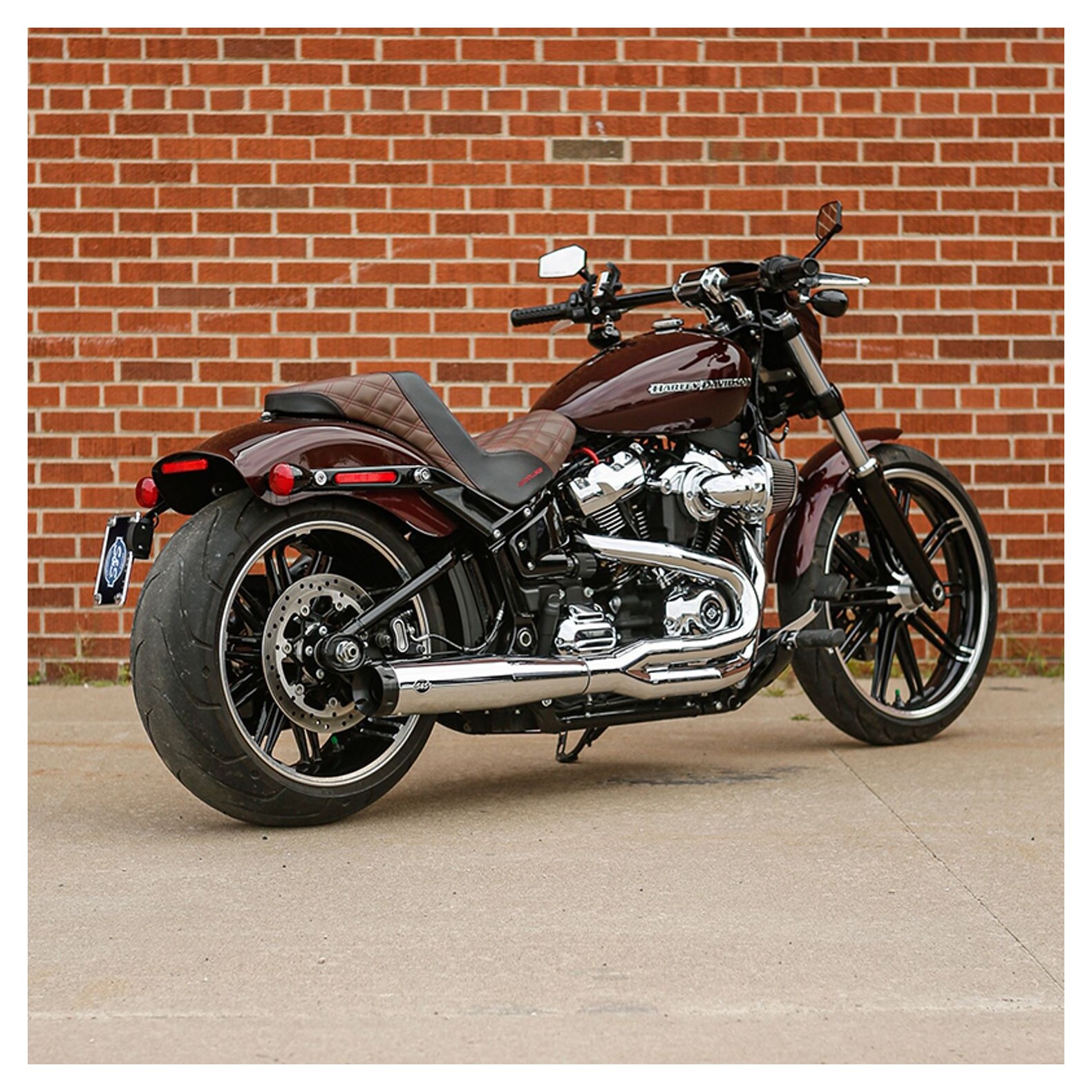 S&S Cycle 50-State Superstreet 2-Into-1 Exhaust System For Harley