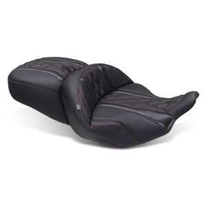 椅子 Mitsu718 Mustang Super Touring Deluxe Diamond One-Piece 2-Up Seat For