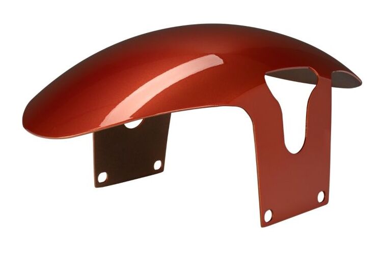 HogWorkz OE Color Matched Chopped Front Fender For Harley Fat Boy