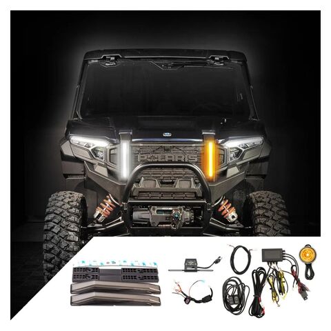 Ravek Gen-2 Auto-Cancel Turn Signal Kit w/White Running Lights Polaris XPEDITION 2024-2025