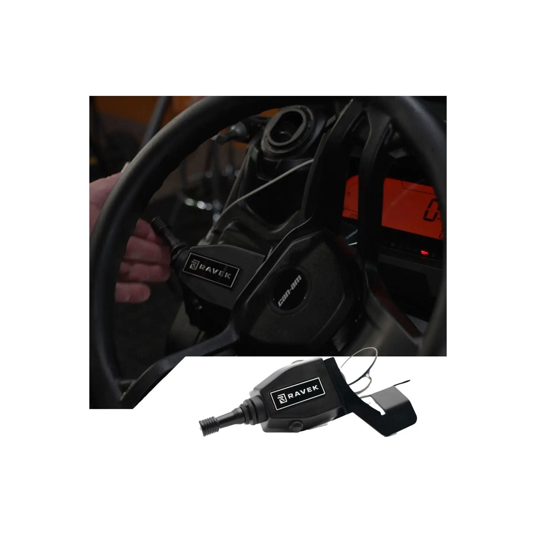 Ravek Ravek Turn Signal Stalk Lever Can-Am Defender - $124.95 at J&P Cycles