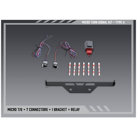 Yoshimura Micro Signal Kit For V2 Fender Eliminator Kits Yamaha Tenere 700 2021-2024
