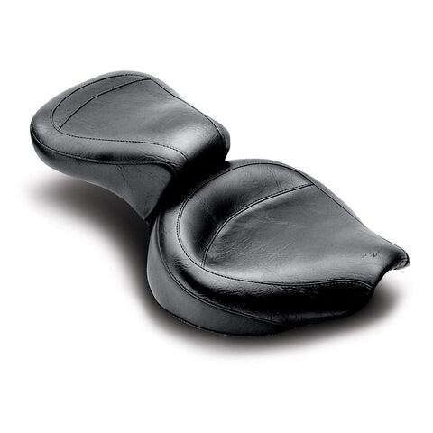 Mustang Wide Touring Smooth Seat For Harley FL / FX 1958-1984 Smooth [Open Box]