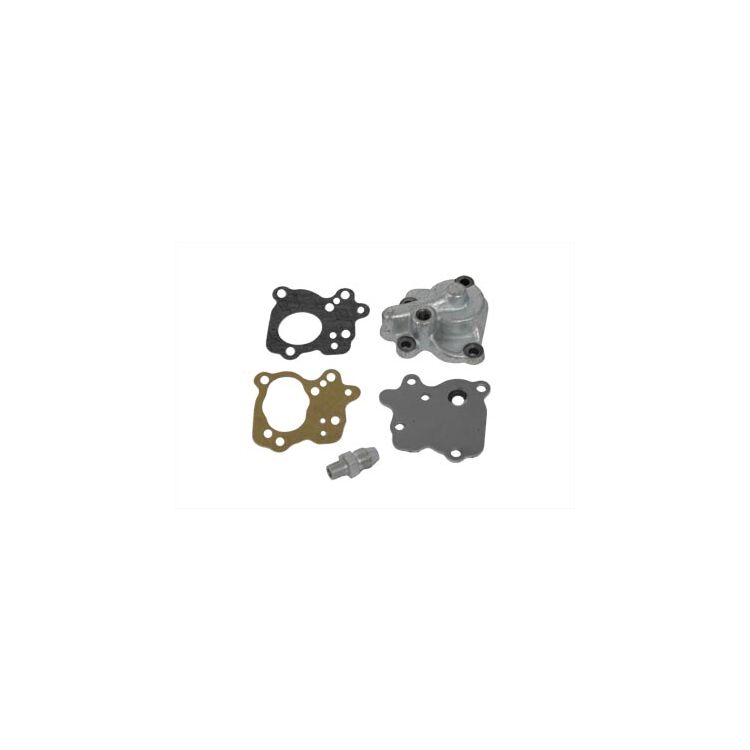 V-Twin Mfg. Oil Pump Cover Set For Harley FL / EL 1941-1949