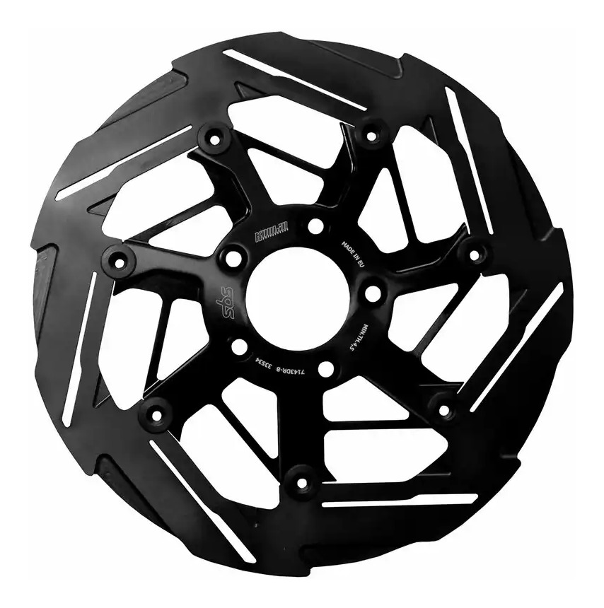 99ブレインタートル Kodlin USA By SBS 7-Spoke Front Rotor For Harley 2006-2026