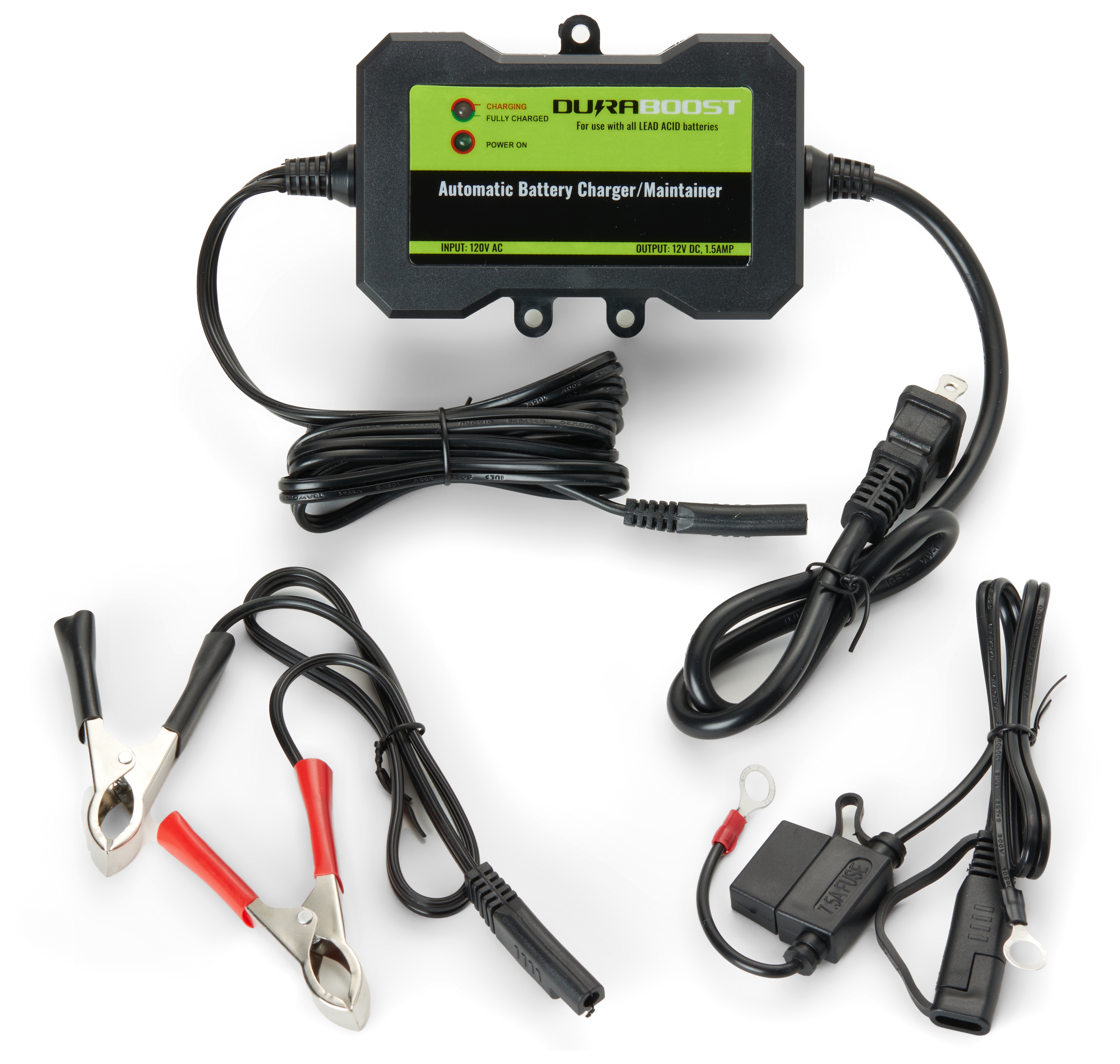 ポス Duraboost Battery Charger / Maintainer 1000 | JPCycles.com