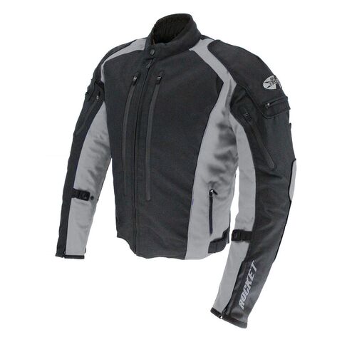 Joe Rocket Turbulent Jacket Black/Grey / 3XL [Blemished - Very Good]