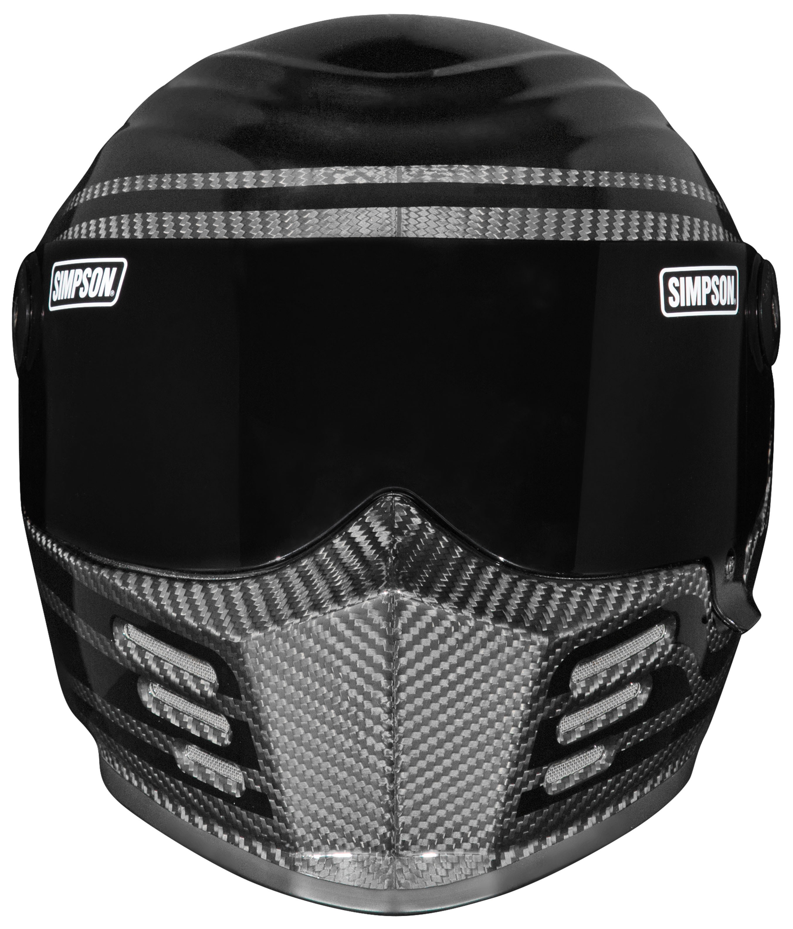 Simpson Helmets Outlaw Bandit 3.0 Carbon Unknown Industries LE