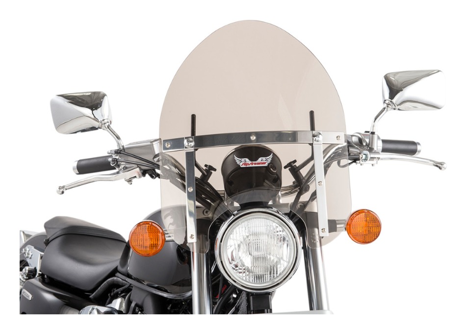 の Slip Streamer Mini Police Style Windshield Kit | JPCycles.com