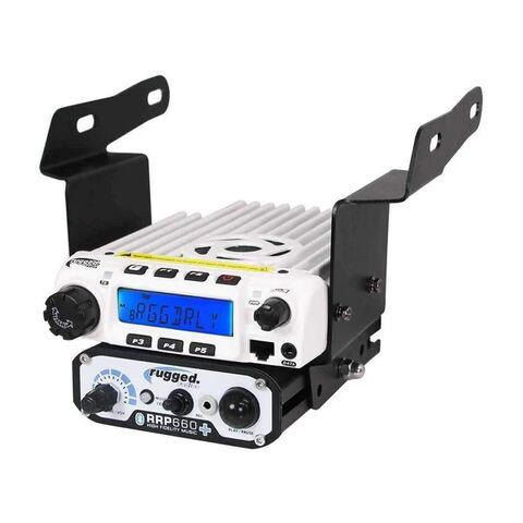 Rugged Radios Radio and Intercom Mount Polaris RZR 570 / 800 / 900 -2014
