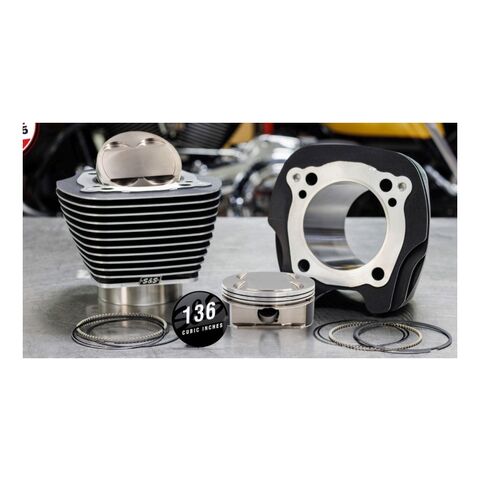 S&S Cycle High Compression 132" / 136" Big Bore Kit For Harley Milwaukee-Eight 2017-2025