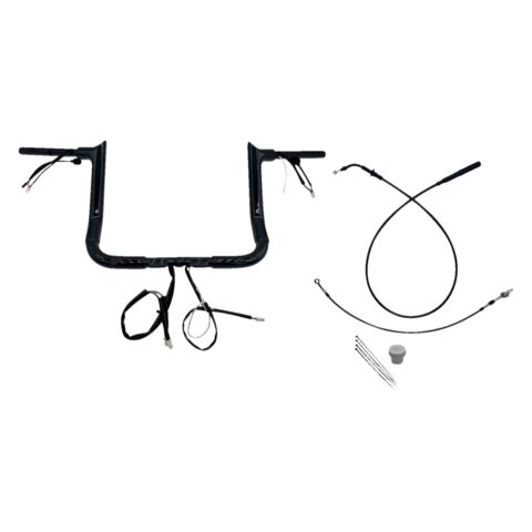 Fat Baggers Inc. EZ Install Wired 1-1/2" Pointed Top Handlebar For Harley FLHX 2023-2025