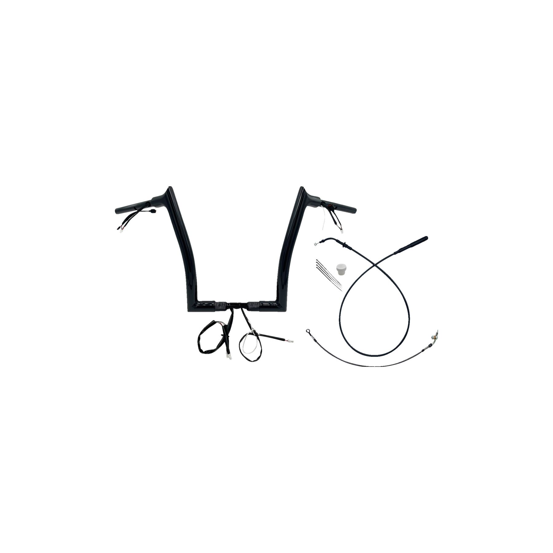 Fat Baggers Inc. Fat Baggers Inc. EZ Install Wired 1-1/2 Pointed Top Handlebar For Harley FLTRX 2023-2026 - $824.95 at J&P Cycles