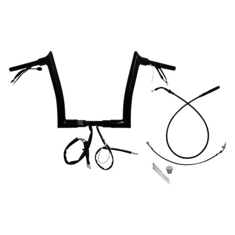 Fat Baggers Inc. EZ Install Wired 1-1/2" Pointed Top Handlebar For Harley Road Glide 2015