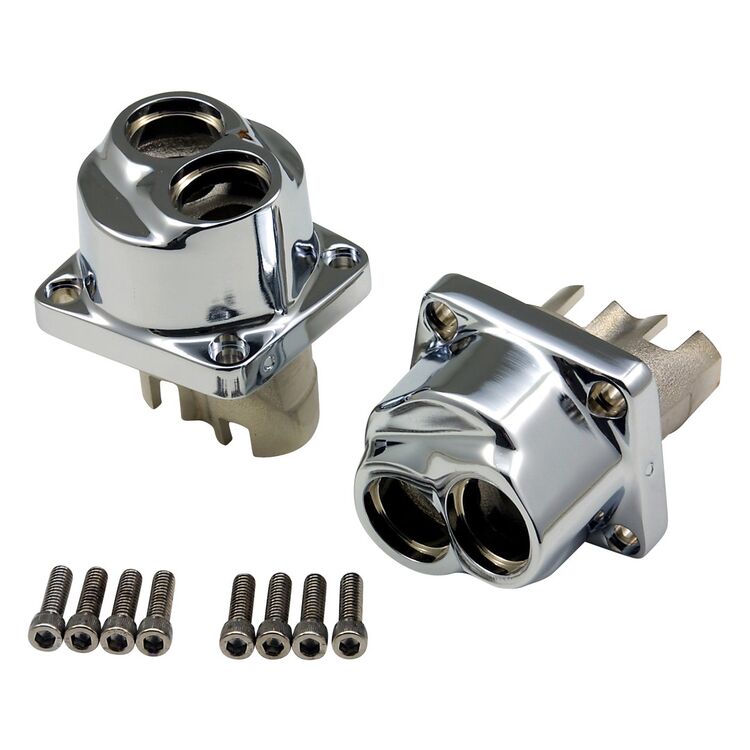 HardDrive Parts Front & Rear Lifter Block For Harley EVO Big Twin 1984-2000