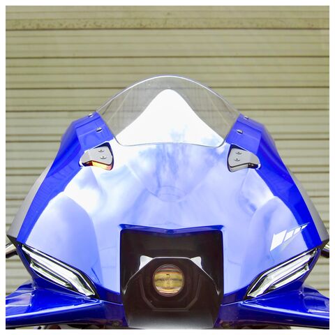 New Rage Cycles Mirror Block Off LED Turn Signals Yamaha R9 2025