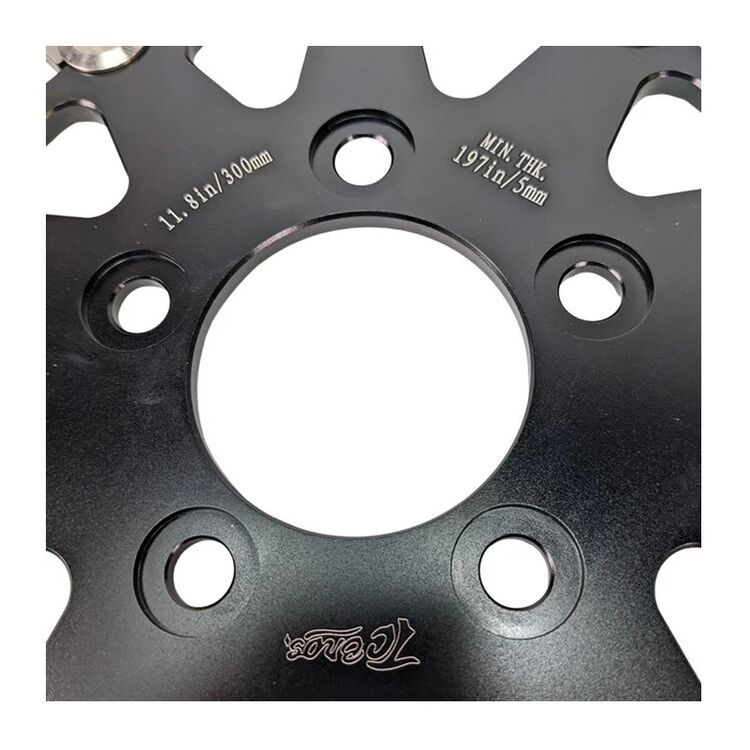 TC Bros Profile Rear Floating 11.8" Brake Rotor For Harley Touring 2008-2025 [Open Box]