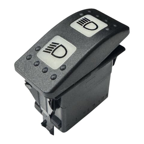 Custom Dynamics Non-Interrupting 3-Position Lighted Rocker Switch