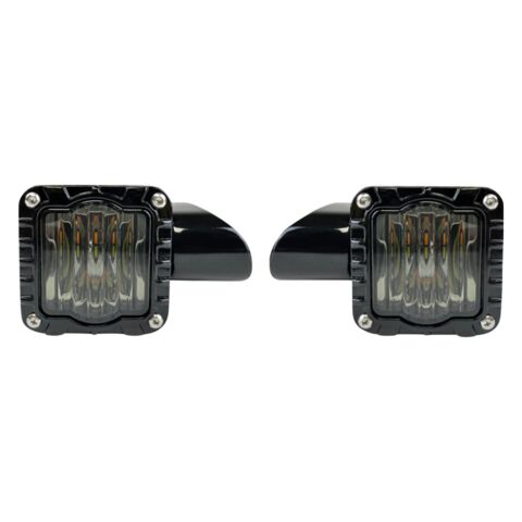 Custom Dynamics Shark Demon LED Turn Signals For Harley Road Glide