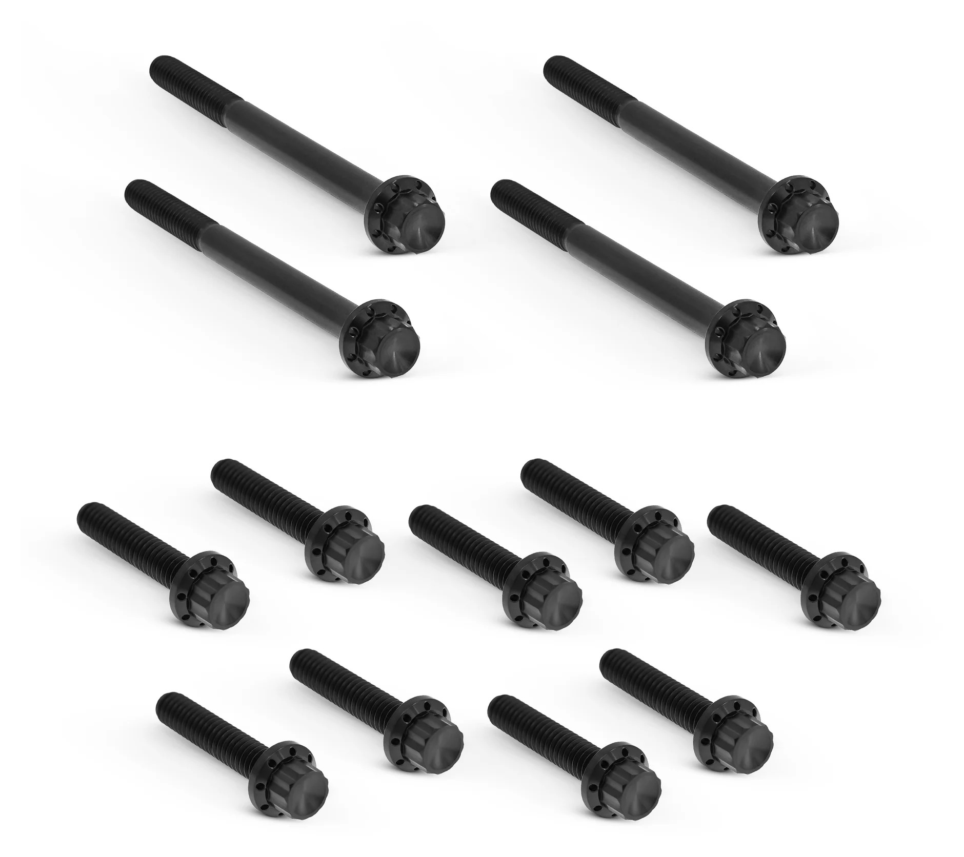 Arlen Ness 12-Point Titanium Primary Bolt Kit For Harley Touring