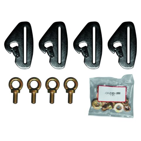 DragonFire Racing Quick-Release Harness Mounting Kit Can-Am Maverick X3 2017-2025