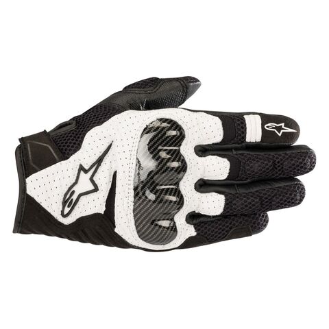 Alpinestars SMX-1 Air v2 Gloves Black/White / 3XL [Open Box]