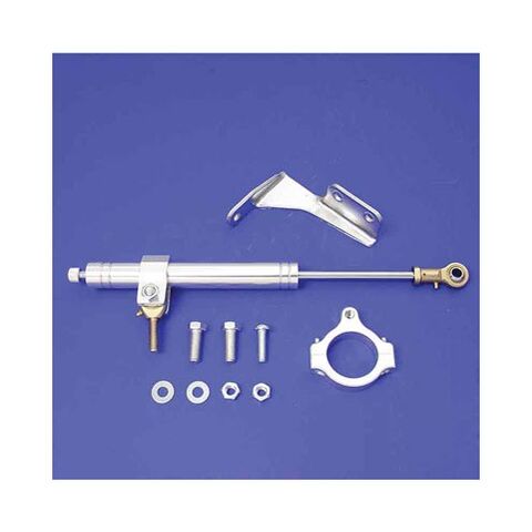 V-Twin Mfg. Steering Stabilizer Kit For Harley Sportster 1988-2003 [Previously Installed]