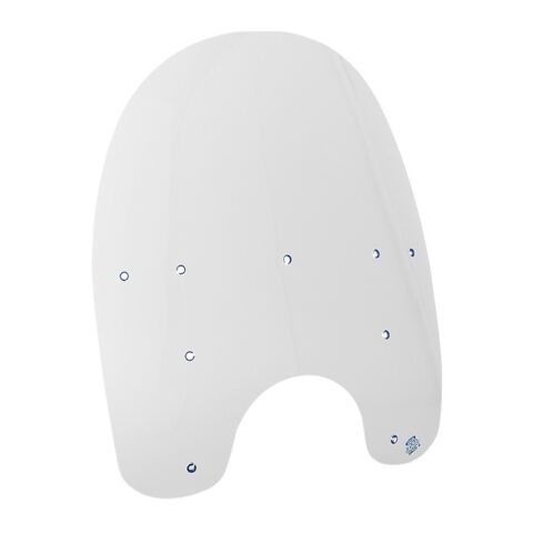 Memphis Shades OEM Replacement Windshield For Harley FX Softail / FXDWG W/ Quick-Release 1984-2010 Clear / 19" Ta... [Previously Installed]