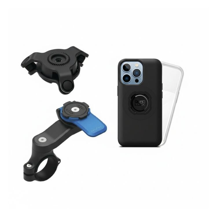 Quad Lock MAG Case with Handlebar Mount Kit & Vibration Damper For iPhone