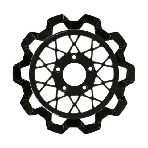 Lyndall Brakes Gemini Rear Brake Rotor For Harley