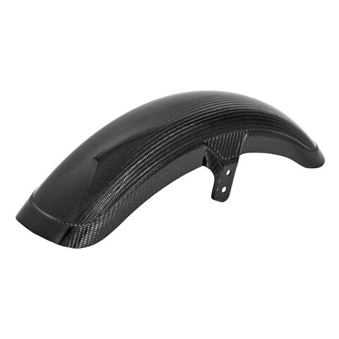 Saddlemen Carbon Fiber Mid Glide 19" Front Fender For Harley Softail / Dyna 2006-2026