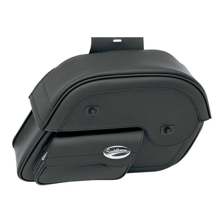 Saddlemen Express Cruis'n Jumbo Slant Face Pouch Saddlebag [Open Box]