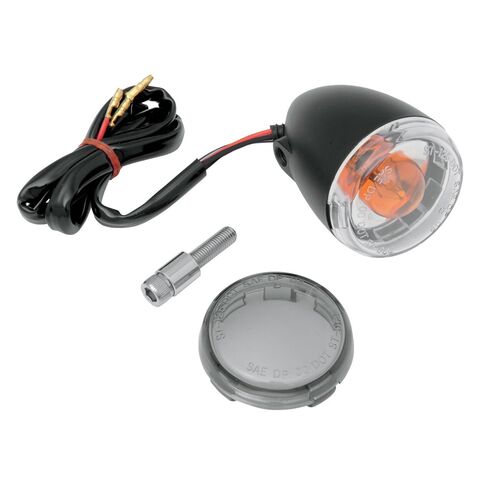J&P Cycles Turn Signal Front / Gloss Black [Previously Installed]