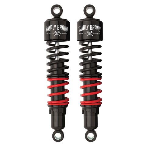 Burly Brand 13" Stiletto Shocks Honda Rebel 1100 2021-2025 Black [Open Box]