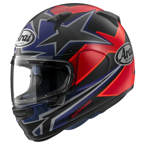 Arai Regent-X Stars & Stripes Helmet Black/Red Frost / SM [Blemished - Very Good]