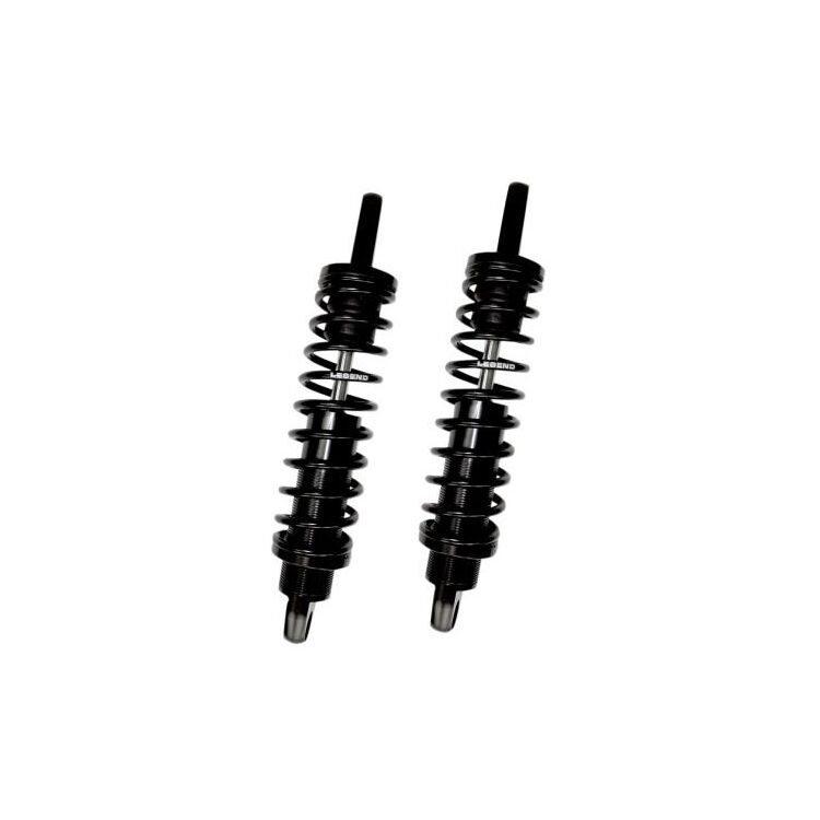 Legend Suspension Revo-A Coil Shocks For Harley Trike 2009-2025 13"/Heavy Duty / Black [Open Box]