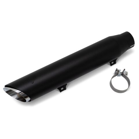 Vance & Hines 4" Round Twin Slash Slip-On Muffler For Harley Softail 2025