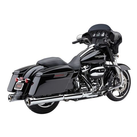 Cobra 4" NH Slip-On Mufflers For Harley Touring 2017-2025 Chrome [Open Box]