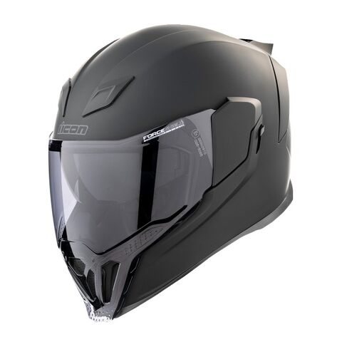 Icon Airflite Dark Rubatone Helmet Matte Black / 2XL [Open Box]