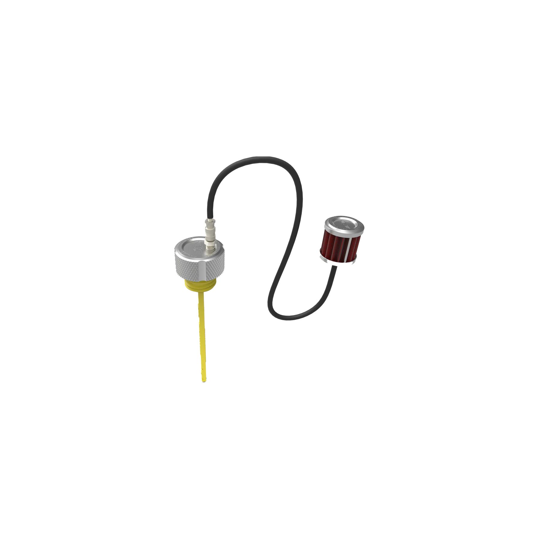 Figurati Designs Figurati Designs Performance Knurled Vented Oil Dipstick For Harley Touring 2017-2026 - $229.95 at J&P Cycles