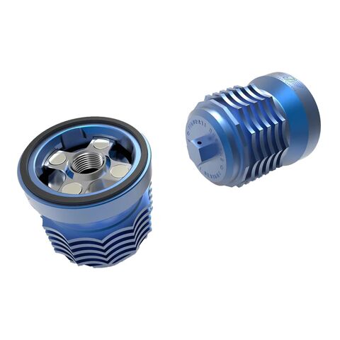 Figurati Designs Performance Magnetic Oil Filter For Harley 1984-2026