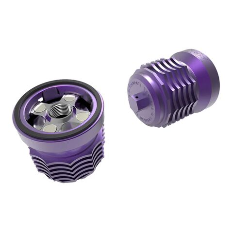 Figurati Designs Performance Magnetic Oil Filter For Harley 1982-2025