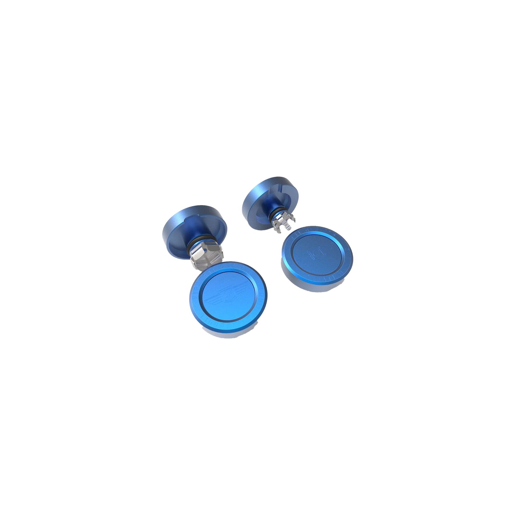 Figurati Designs Figurati Designs Performance Front Axle Nut Covers For Harley Touring 2023-2026 - $99.95 at J&P Cycles